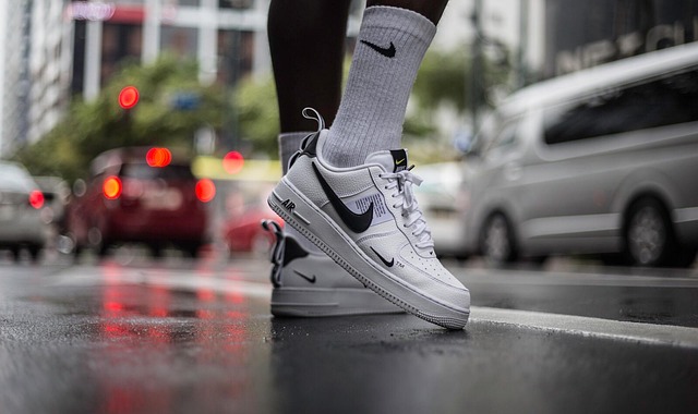 nike, air force, manilla, street shoot, shoes, wet street, fashion, clothing, sneakers, puddle, sports, rain, wet, street, nature, footwear, water, gray water, gray rain, gray fashion, gray clothes, gray street, gray sports, gray shoes